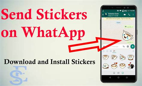 How To Send Stickers On Whatsapp Whatsapp Stickers Feature Official