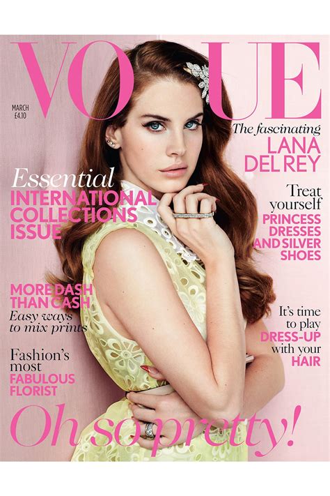 Revisit Lana Del Reys First Vogue Cover In Her ‘born To Die Era British Vogue