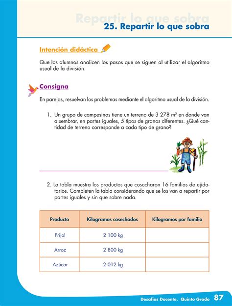 Desafios Matematicos Docente Quinto Grado Primaria By Gines Ciudad