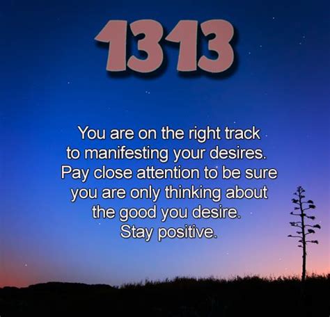 seeing 1313 it s a message you have developed a strong connection with the angelic realm and