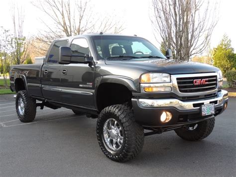 2005 Gmc Sierra 2500 Slt Duramax Diesel Lifted Lng Bed