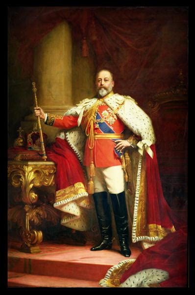 King Edward Vii 1902 Painting Sir Samuel Luke Fildes Oil Paintings