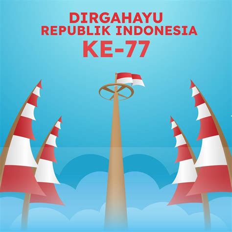Hari Kemerdekaan Indonesia Means Indonesian Independence Day Poster