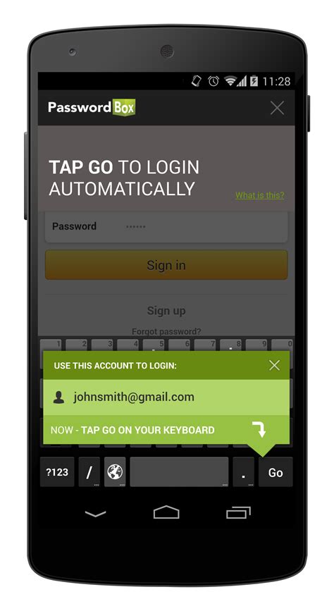 Sign in to start your session. PasswordBox® Launches 1-Tap Login to Solve Mobile App and ...