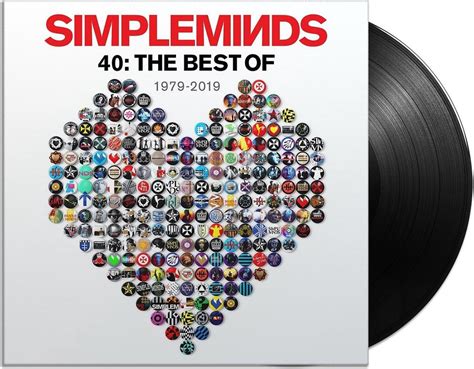 40 The Best Of Simple Minds Lp Simple Minds Lp Album