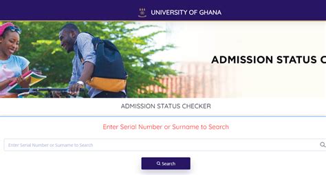 University Of Ghana Admission Status Legon