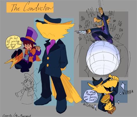a hat in time conductor tumblr a hat in time hats favorite character