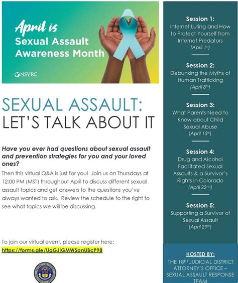 Sexual Assault Awareness Month SAAM Lets Talk About It