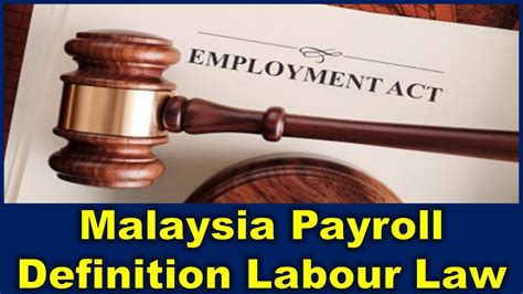 Terminology • employment protection legislation (epl) • dismissal, termination of employment at the initiative of. Malaysia Payroll and Employment Act : The Definition of ...