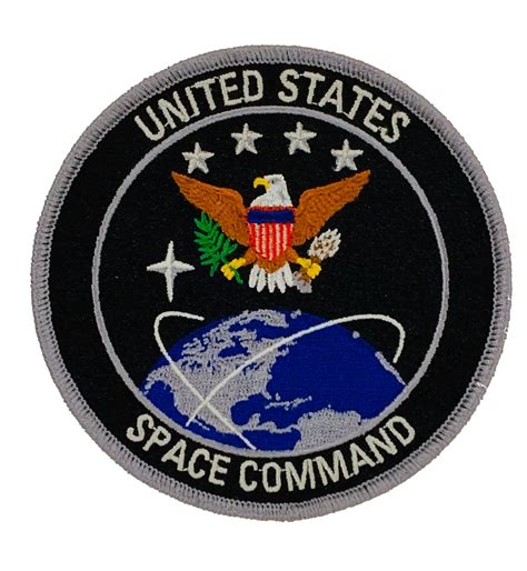 4 Inch United States Space Command Space Force Patch Etsy