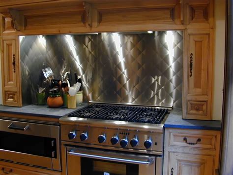 Moreover, the backsplash is there to keep the wall clean and washable. The 20 Best Ideas for Metal Kitchen Backsplash - Home ...