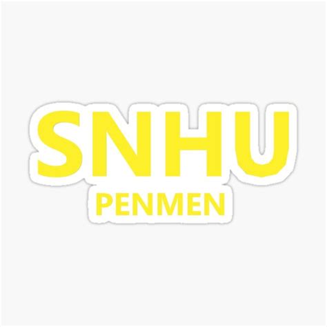 Penmen Sticker For Sale By Jsfundesigns Redbubble