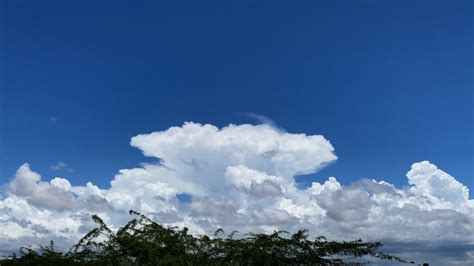 Blue Sky With Clouds 4k Stock Footage 4kfreestocks