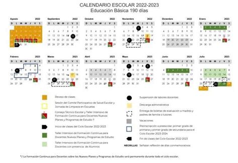 Así Será El Calendario Del Ciclo Escolar 2022 2023 Seunonoticiasmorelos