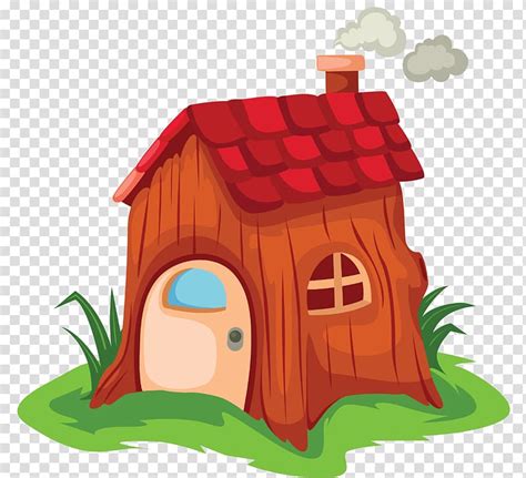House Cartoon Fairy Tale Cottage Transparent Background Png Clipart