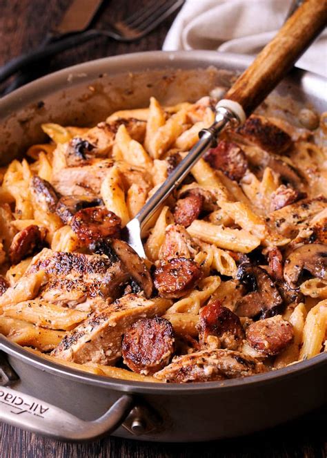 How To Prepare Tasty Creamy Cajun Chicken And Sausage Pasta The Healthy Cake Recipes