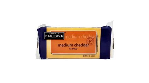 American Heritage Medium Cheddar Block 8oz Delivery In The Philippines
