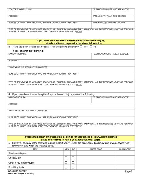 Dshs Form 14 144a Fill Out Sign Online And Download Printable Pdf