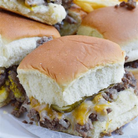 What you do is once you take the. Oven Baked Mini Burgers - WonkyWonderful