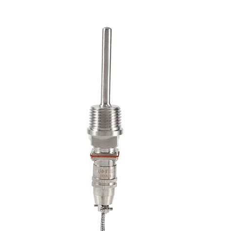 Buy Rtd Pt100 Temperature Sensor Probe 12 Npt Thread 3 Wires 2m Cable