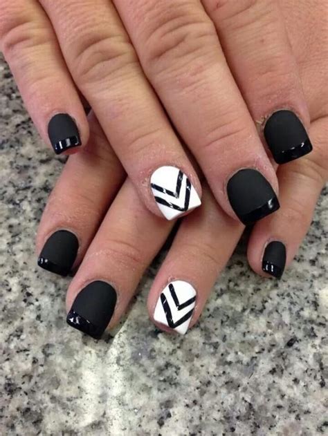 Wedding Nail Designs - Black And White Nail Art #2051116 ...
