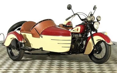 Luckily, it comes in both sidecar and solo versions. This '47 Indian Chief with sidecar is a 'labor of love ...