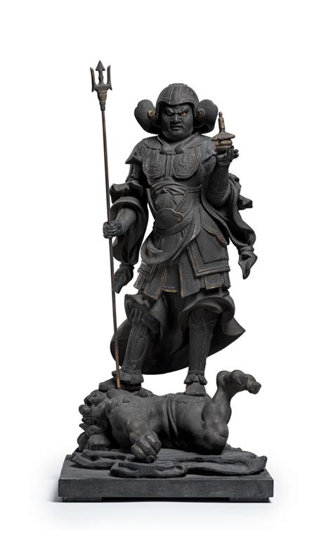 Vaiśravaṇa (sanskrit) or vessavaṇa, is one of the four heavenly kings, and is considered an important figure in buddhism. Bishamonten | LACMA Collections