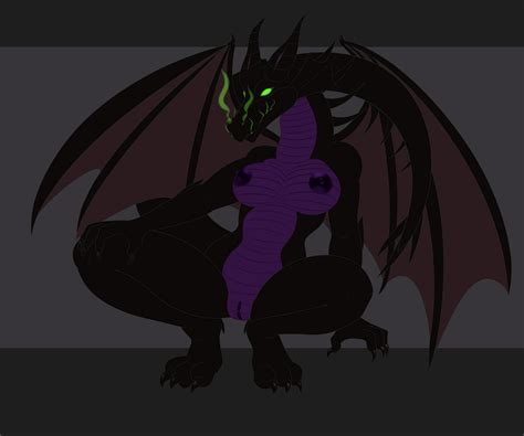 Rule 34 2014 Anthro Anthrofied Breasts Disney Dragon Dragoness Female Horn Maleficent Nipples