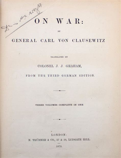 Our Free Book For Today Is On War By Carl Von Clausewitz World War
