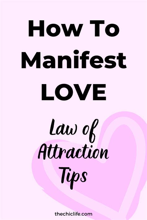 How I Manifested Love Law Of Attraction Success Story The Chic Life