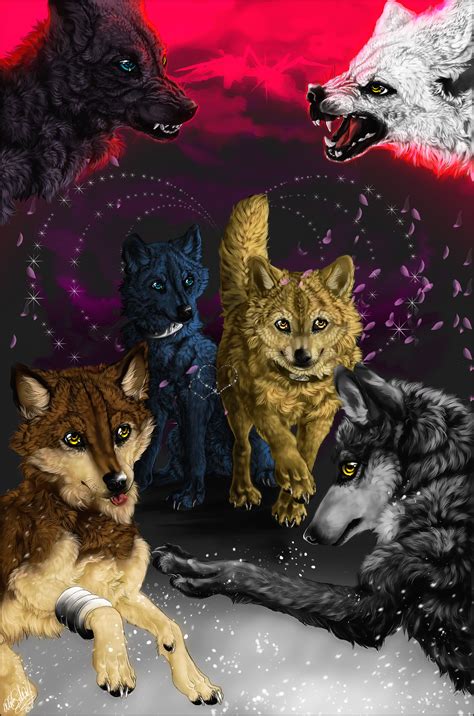 Wolfs Rain Chibis By Whitespiritwolf On Deviantart