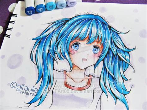 Anime Coloring Markers - Coloring Pages