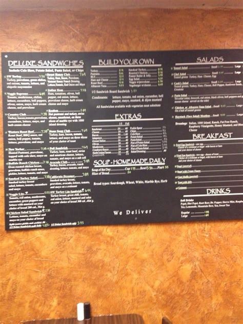 Menu At Stone Soup Cafe Burleson