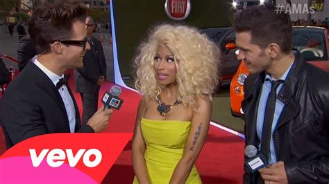 Nicki Minaj Red Carpet Interview Ama 2012 Pvhits