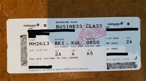 They started boarding passagers at around 3:10 am. Review of Malaysia Airlines flight from Kuala Lumpur to ...