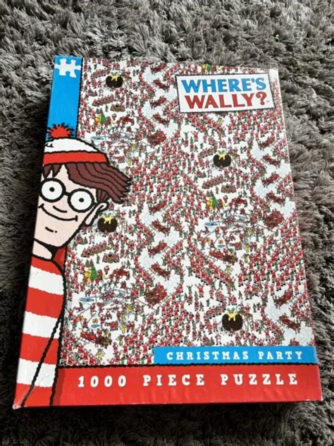Paul Lamond Games Wheres Wally Christmas Party 1000 Piece Puzzle