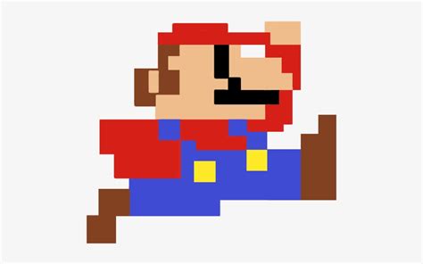 8 Bit Mario Png Mario 8 Bit Png Transparent Png 640x800 Free