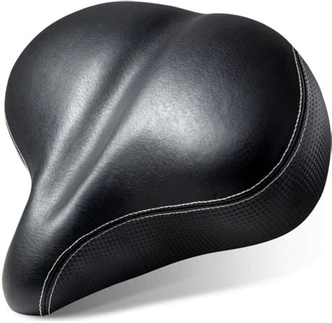 Bikeroo Most Comfortable Bike Seat For Seniors Extra Wide And Padded