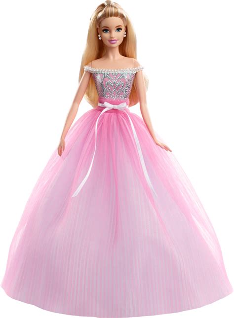 Best Buy Birthday Wishes Barbie Doll Pink Silver Dvp49