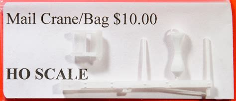 Keep me signed in for 14 days. HO Part - Mail Crane and Bag - The Santa Fe Railway Historical and Modeling Society