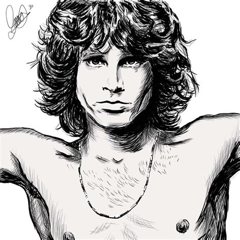 Jim Morrison Illustration By Fabalotrios On Deviantart