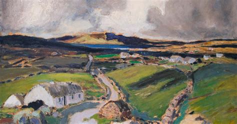 Irish Artists At Auction With Landscape Views Of Antrim Woolley And