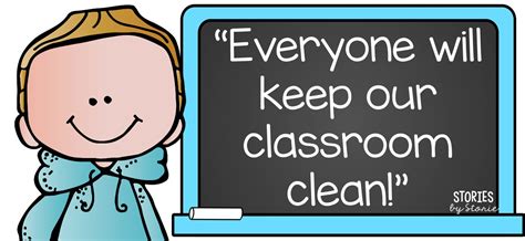 Keep Our Class Clean Clip Art Library