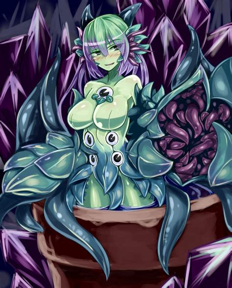 Yu Yoki Alraune Tentacle Monster Girl Encyclopedia Monster Girl