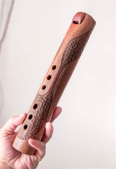 Handcrafted Wooden Flute The Soul Flute Etsy Wooden Flute Flute