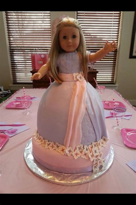 american girl cake was posted on another site and i love it american girl birthday party