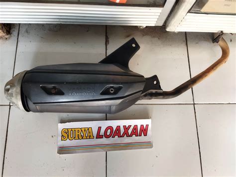 KNALPOT STANDAR ORIGINAL YAMAHA XEON RC SUARA STANDAR PABRIK KNALPOT