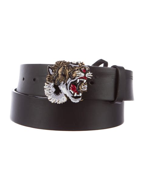 Gucci 2017 Tiger Buckle Leather Belt Accessories Guc145150 The