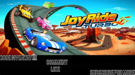 Joy Ride Turbo Code Giveaway Youtube