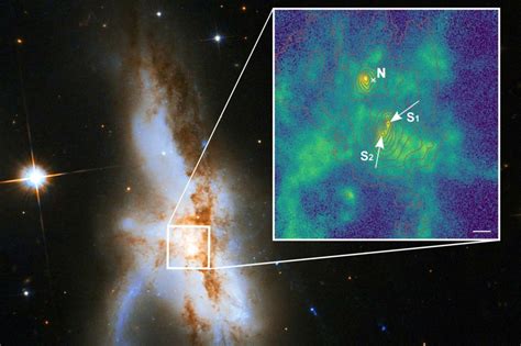 Astronomers Capture First Ever Merger Of Three Giant Black Holes